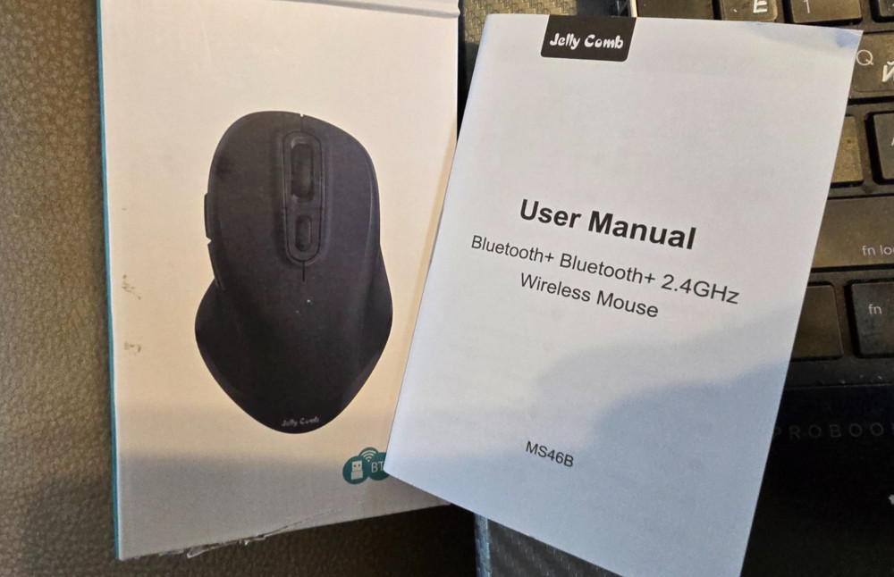 New Jelly Comb MS46B Wireless Bluetooth Mouse