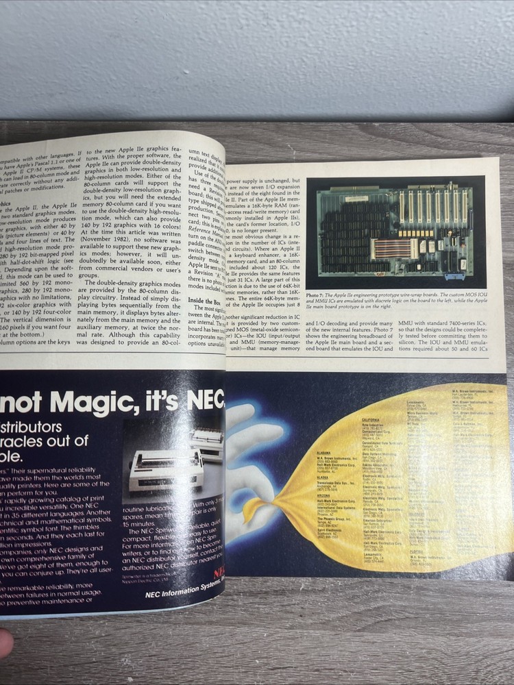 1983 Byte Magazine Lot 12 ISSUES Apple Lisa IIe Computer ibm