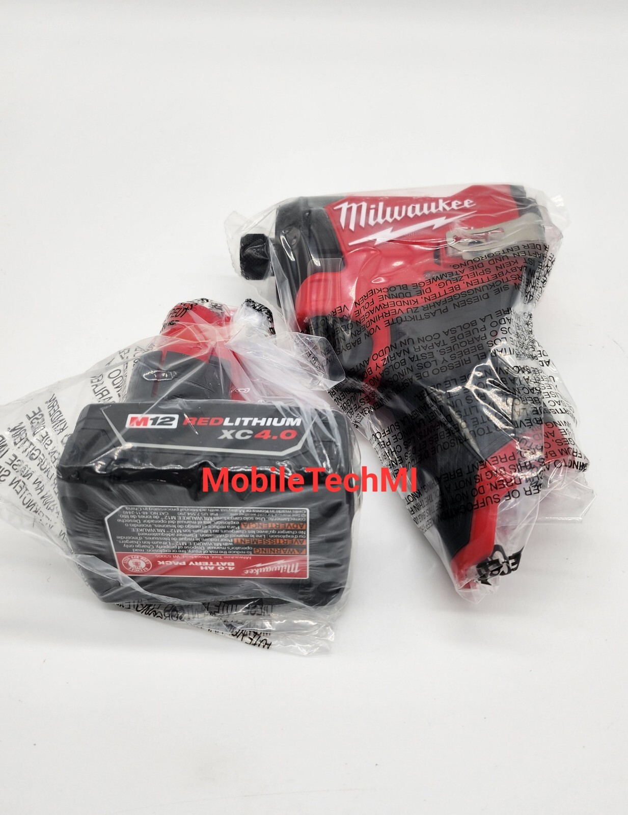 Milwaukee 3453-20 M12 FUEL 1/4" Hex Impact Driver + XC4.0 4.0Ah Battery NEW GEN3