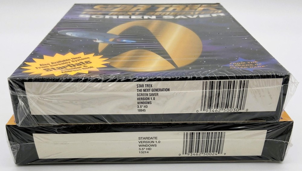 Star Trek: The Next Generation PC Software, Address Book, Calendar, Screen Saver