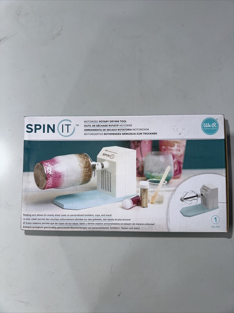 Spin It We R Memory Keepers Motorized Rotary Drying Tool 660499