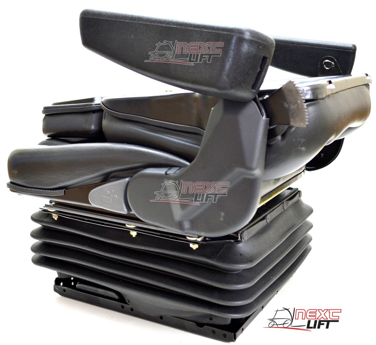 NEW SUSPENSION SEAT WITH ARMREST FITS EXCAVATOR FORKLIFT DOZER LOADER TRACTOR