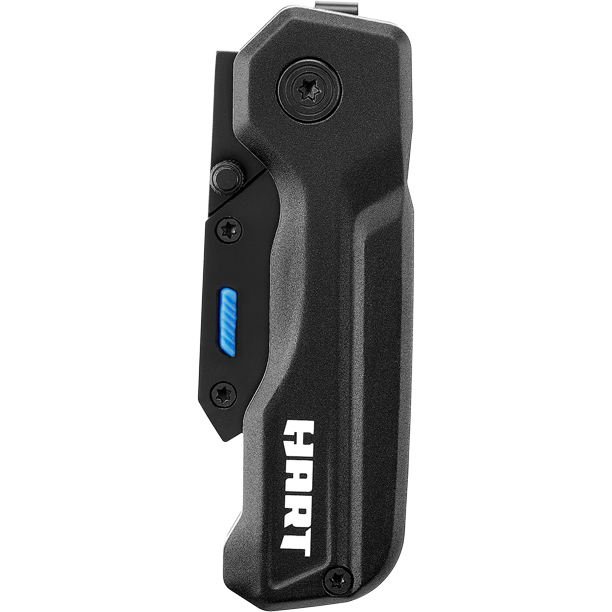 HART Compact Folding Quick-Change Blade UTILITY KNIFE w/ LINER LOCK Tool Free