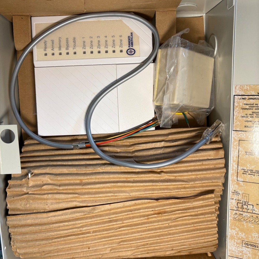 Ranger American Security Systems PC1500/50 Control Panel and 6-Zone Keypad Kit 2