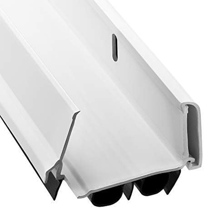 KS Hardware,Patent Pending, Adjustable Double Bubble Door Sweep, Draft Stopper,