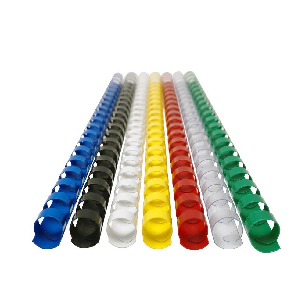 Rayson CR-12-100-M Plastic Binding Combs 1/2in. 21-Ring, 90-Sheet Capacity, C...
