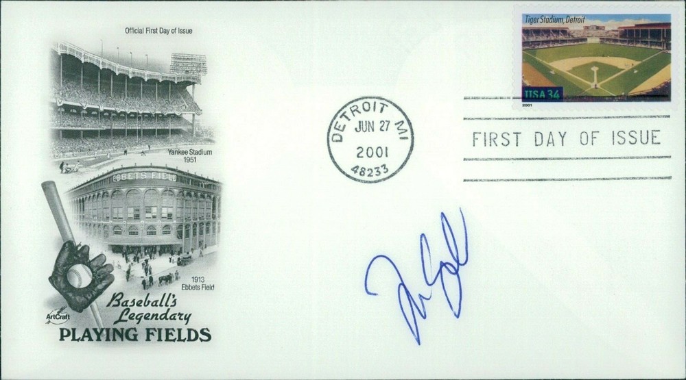 Tim Salmon Anaheim Angels Signed First Day Issue Cover FDC JSA Authenticated