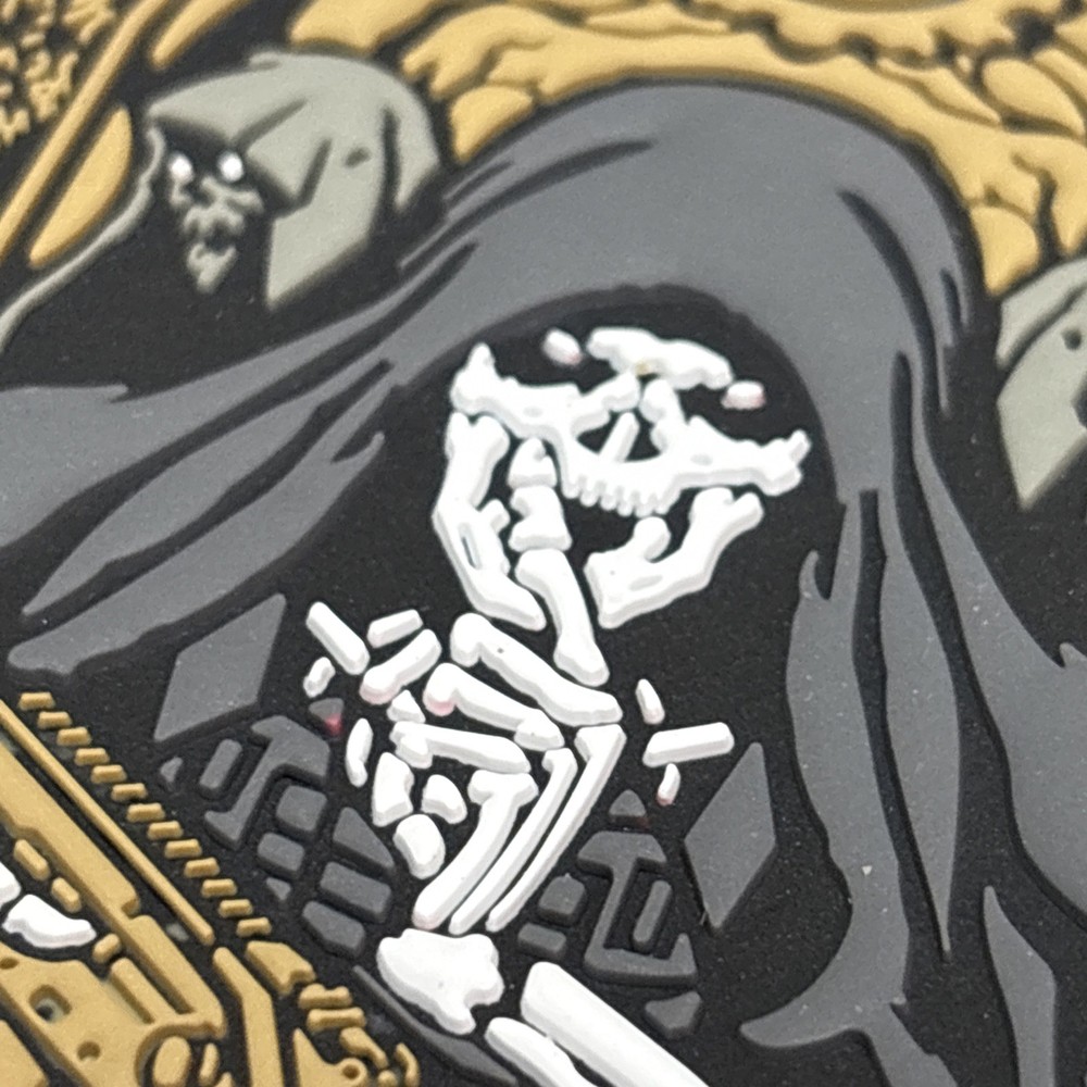 PvC 3D Babayaga Morale Tactical Hook & Loop Patch High Quality Large!