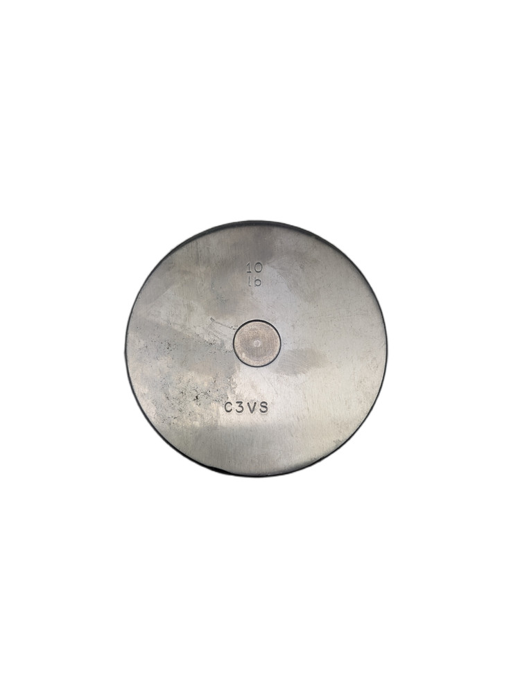 C3VS 10 Pound Calibration Weight Cast Iron