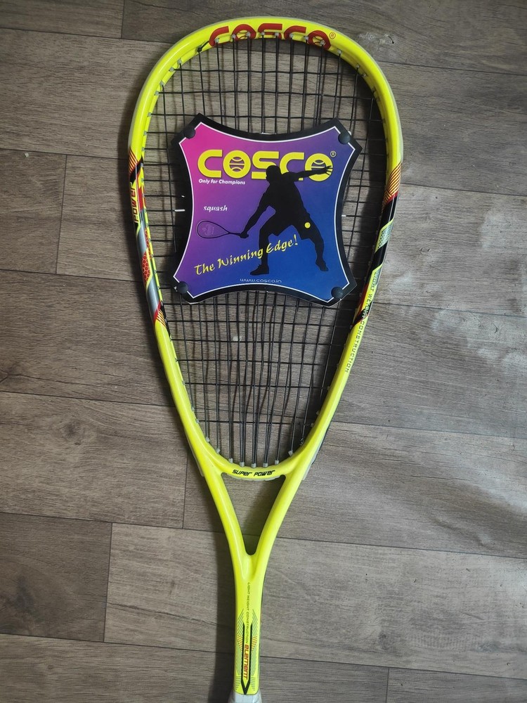 Cosco Super Power Element Squash Racquet - Yellow