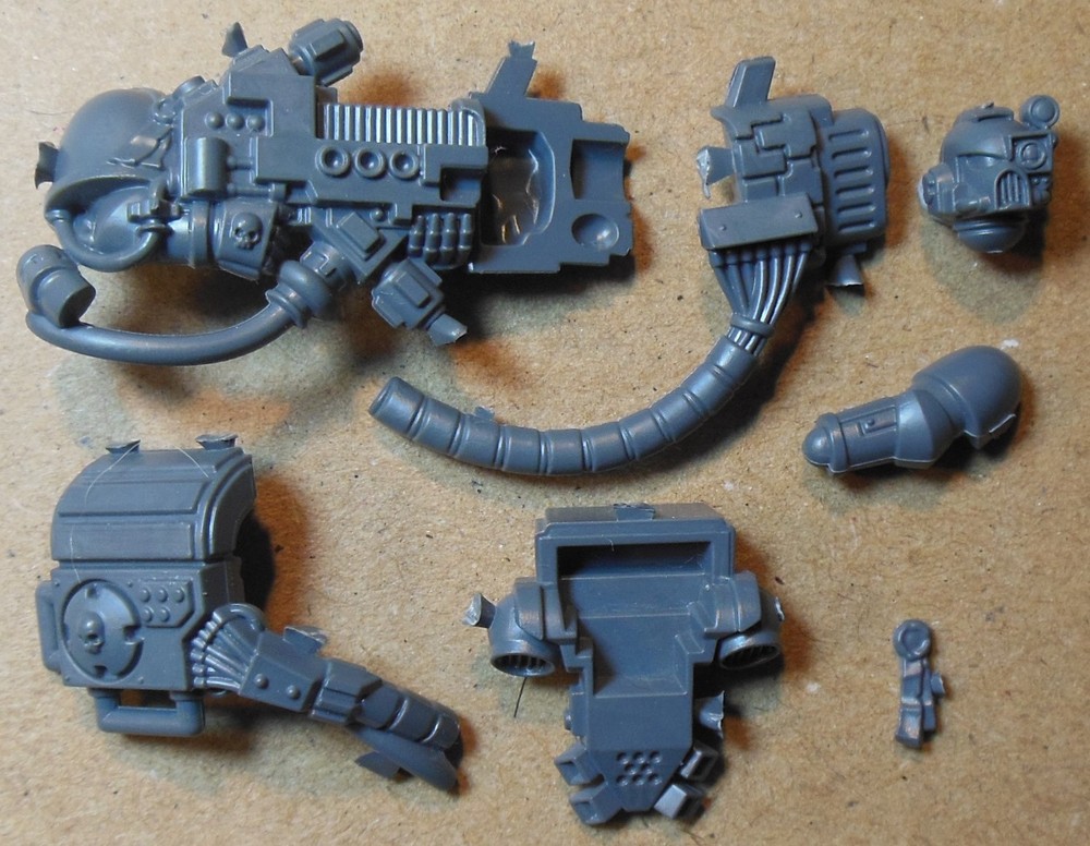 Warhammer 40k Space Marines - Devastator Squad - Plasma Cannon - Bits #p