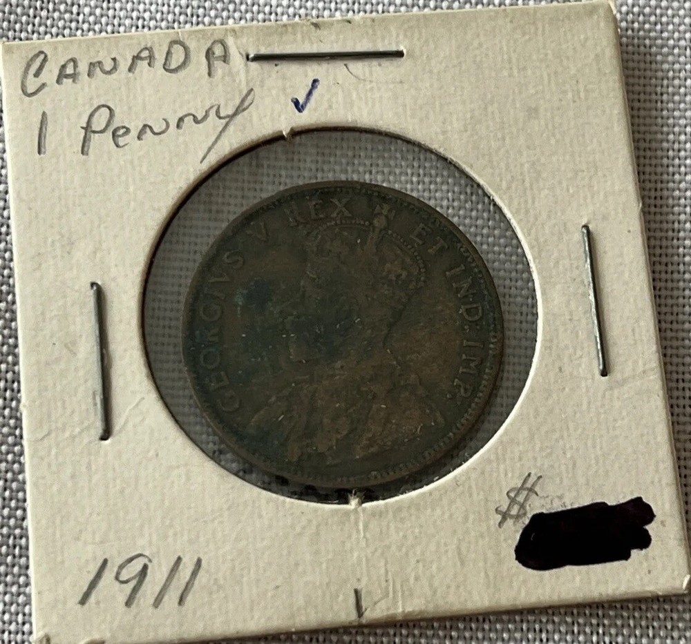 1911 Canadian Penny