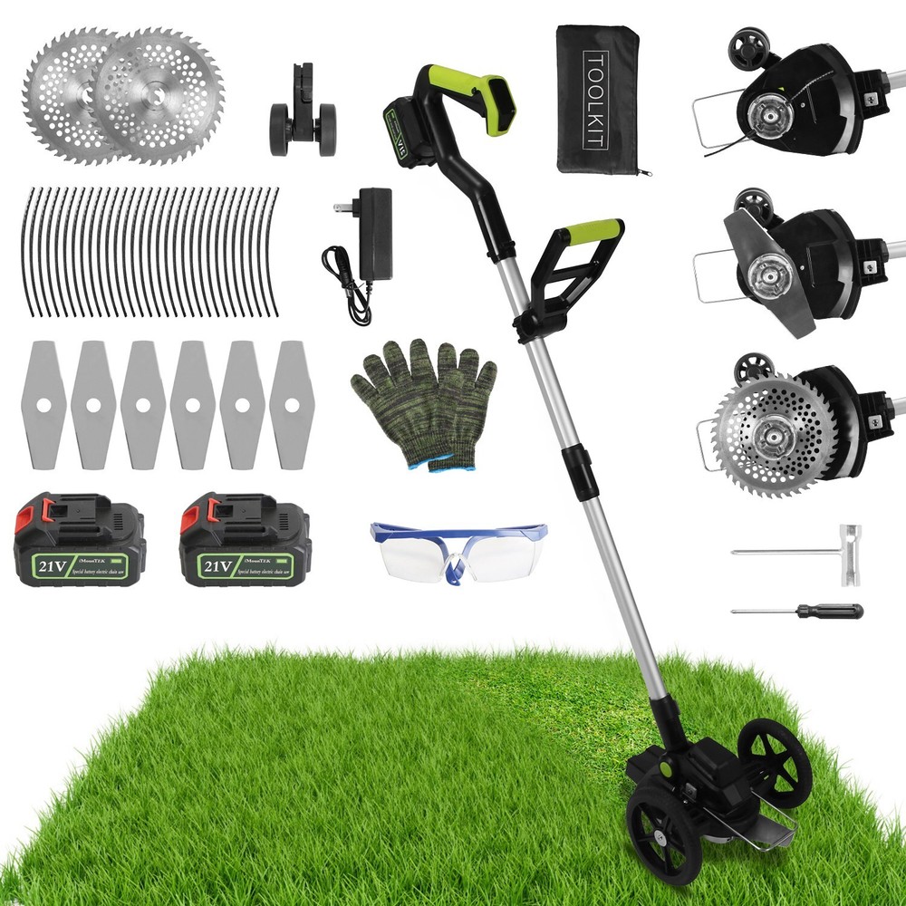 Cordless Electric Brushless Cutter Lawn Edger Grass String Trimmer