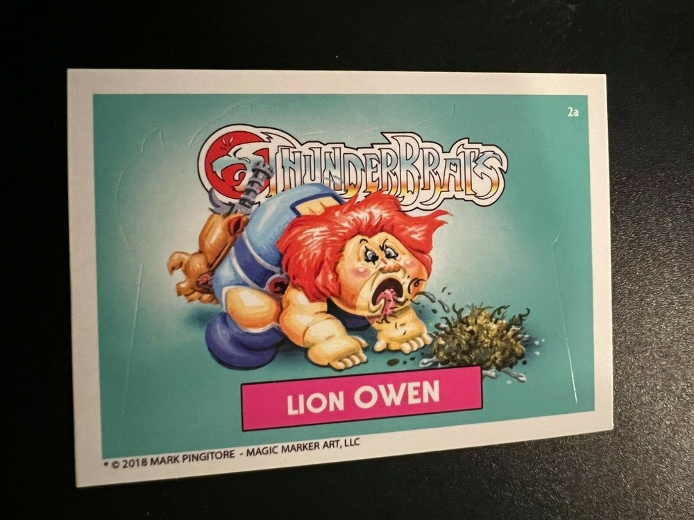 2018 Mark Pingitore Thunderbrats Magic Marker You Pick Complete Your Set GPK