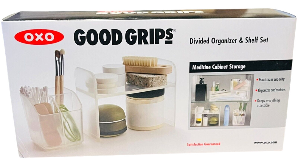 OXO GOOD GRIPs - Divided Organizer & Shelf Set - NEW