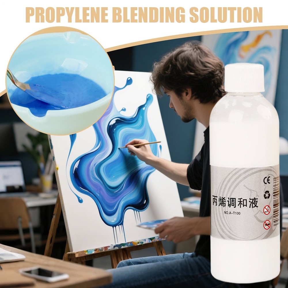 Acrylic Paint Thinner 100ml Fluid Improver Art Supply For Precision