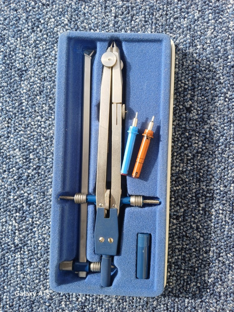 STAEDTLER 553 02 SK Mars Superbow Technical Engineering Drawing Set - VG.
