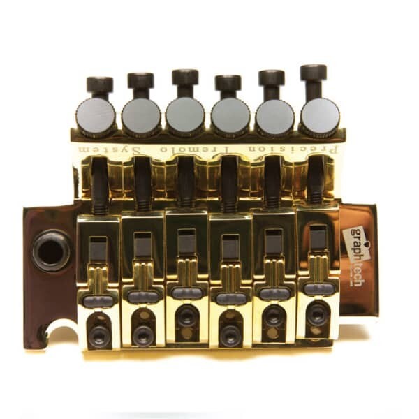 Graph Tech LB63 Floyd Rose Style Black Locking Bridge & String Savers PS-0080-G0