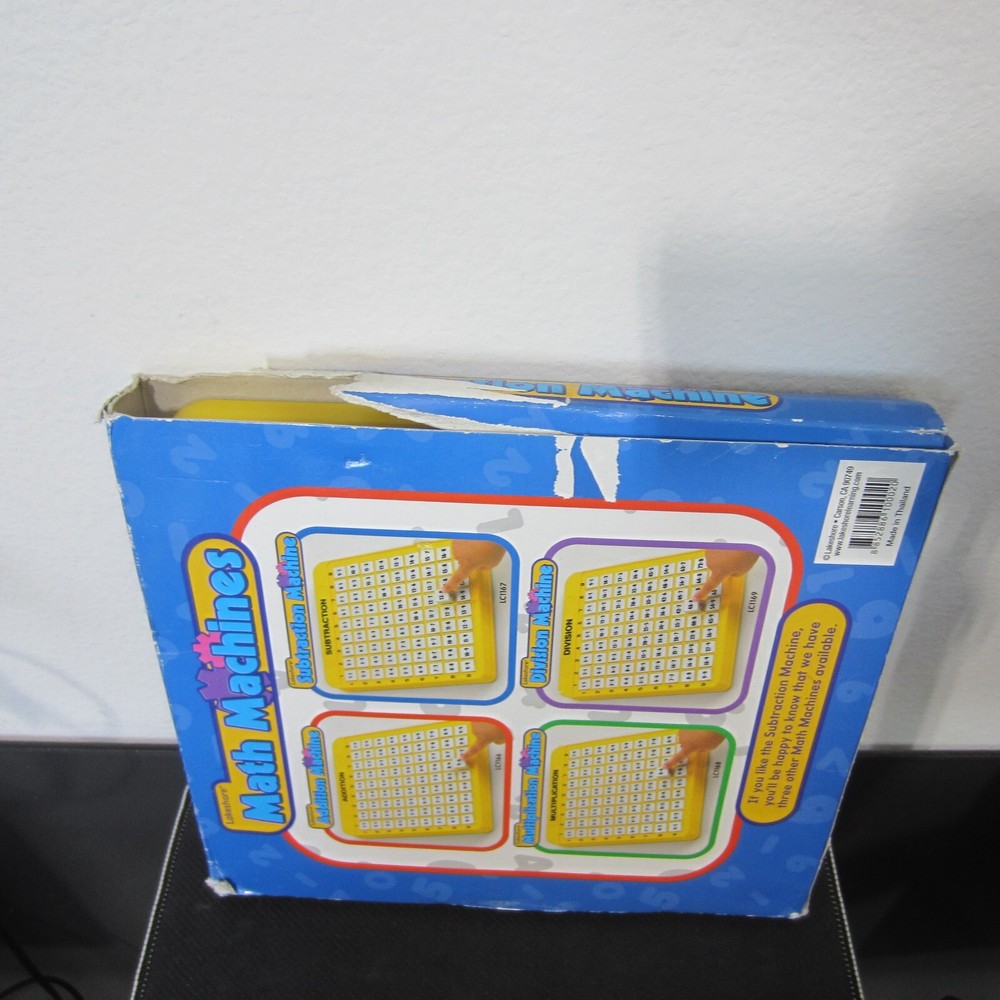 Lakeshore Subtraction Push Button Machine Math Learning Homeschool