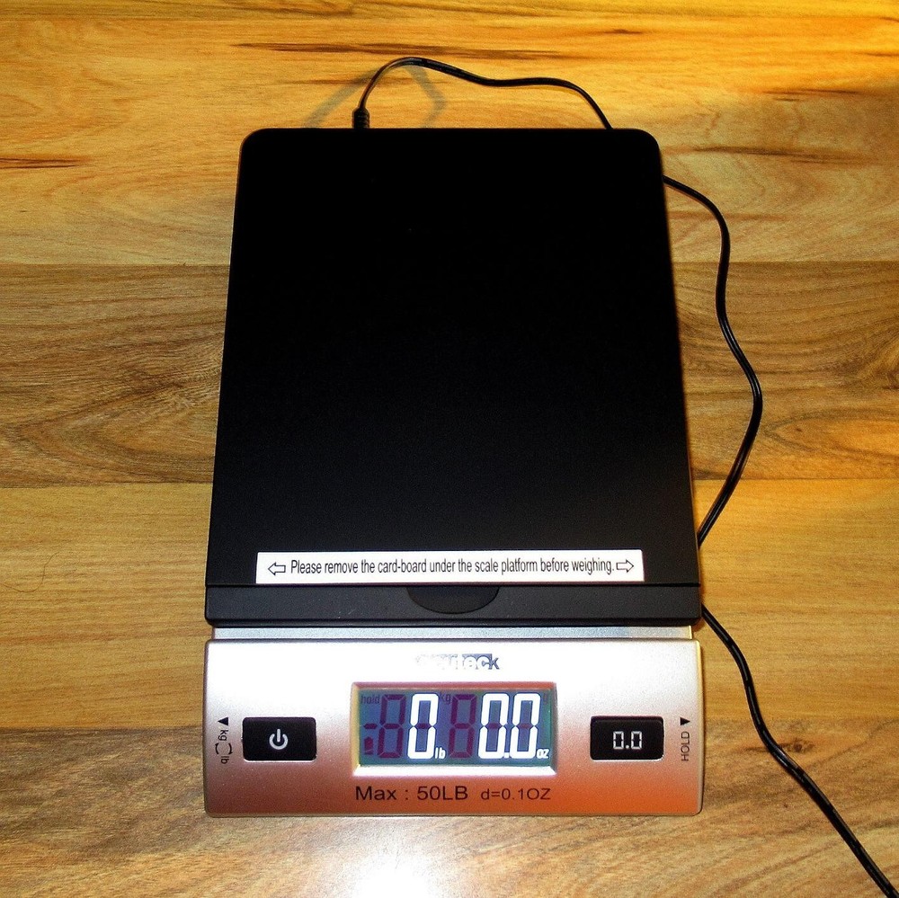 Digital Postal Scale Packages Electronic Postage Mail Parcel Weight Scale 50lbs