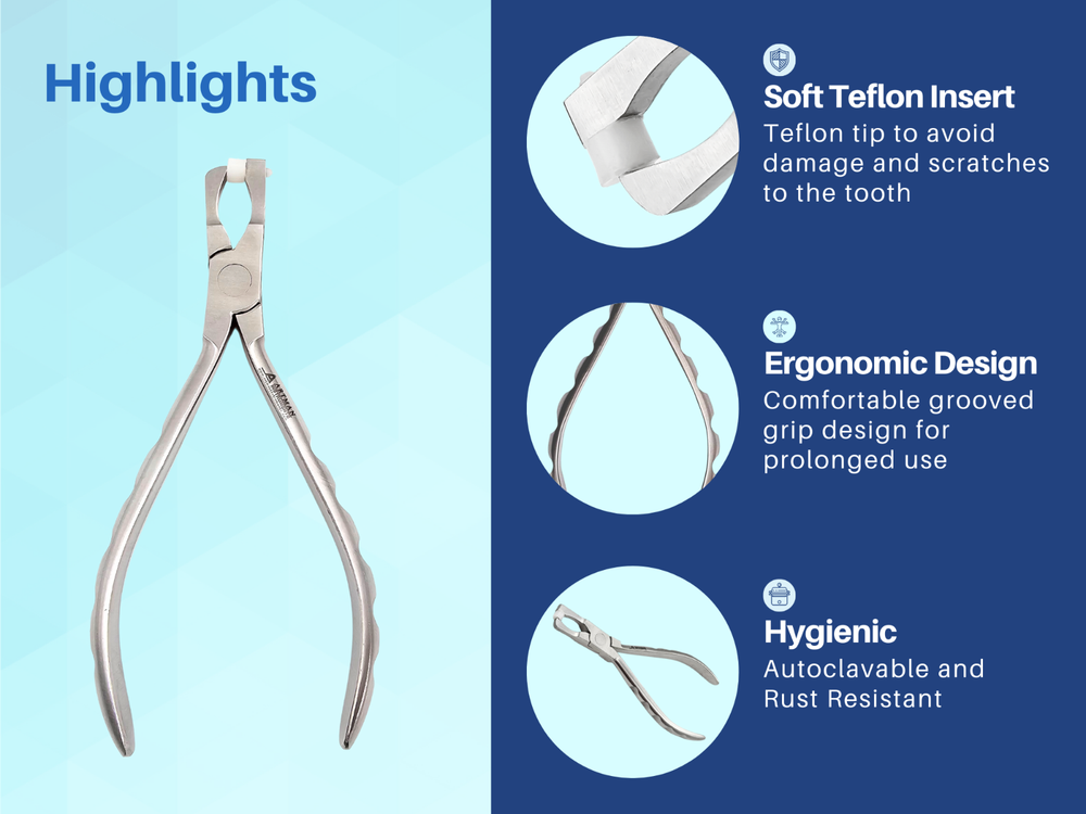 Molar Band Removing Pliers with Extra Tip ARTMAN