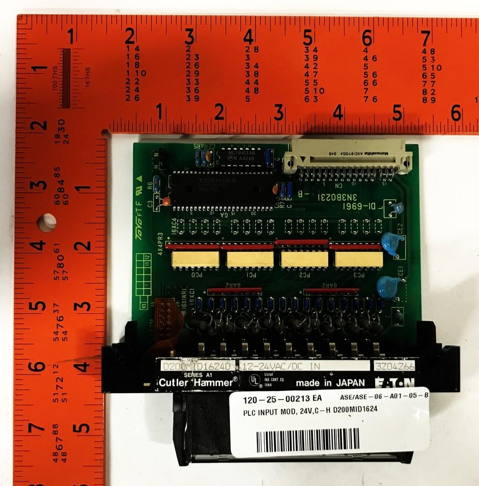 Cutler Hammer AC/DC Input Module D200MID1624D NOS