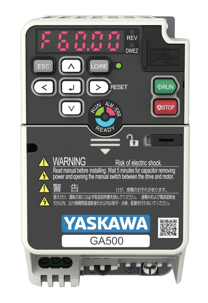 Yaskawa GA50U4012ABA 7.5 HP 480V 3-Phase Variable Frequency Drive VFD
