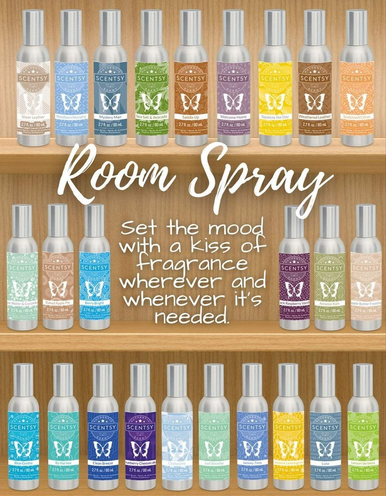 scentsy room spray you pick scent
