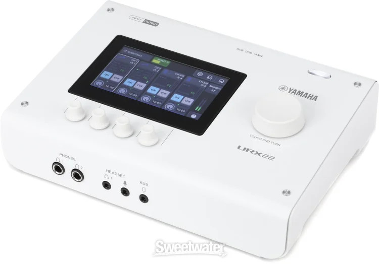 Yamaha URX22 USB-C Audio Interface - White