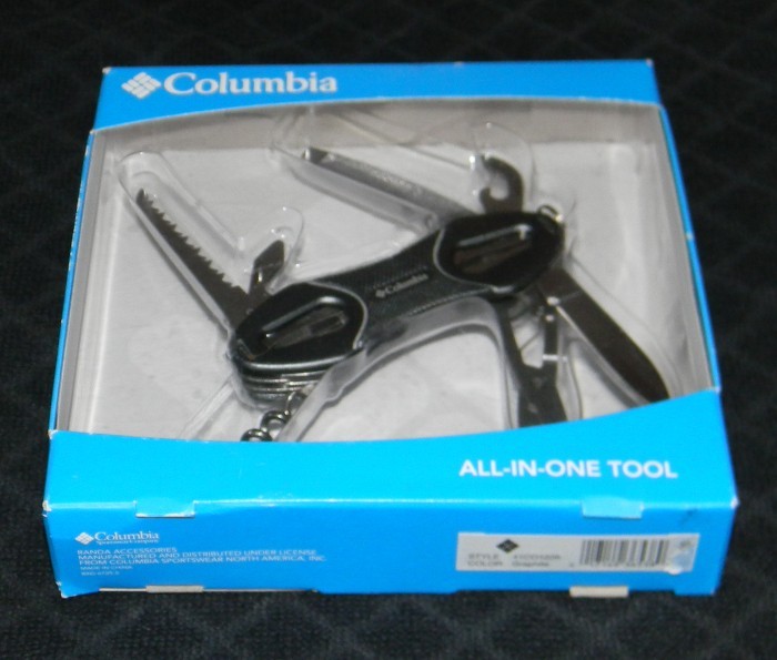 Columbia Brand - All in One Multitool - Graphite / Silver
