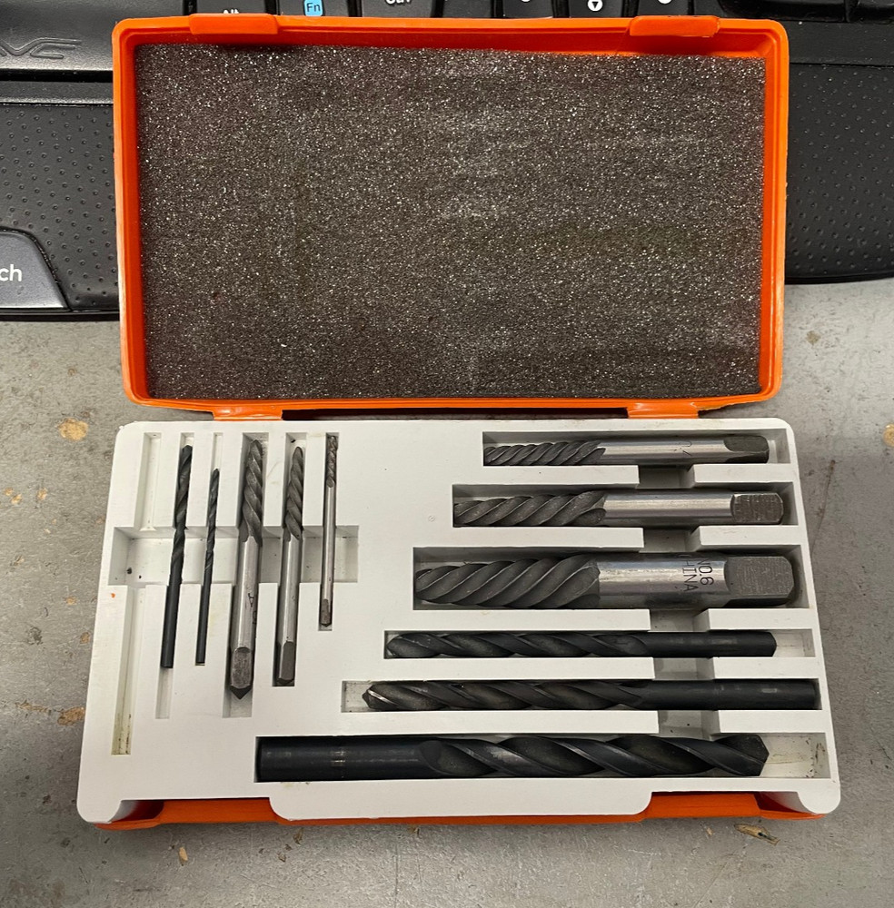 Pittsburgh Forge 11 Piece Rigid Screw Extractor Set