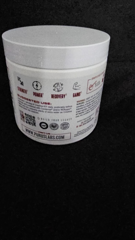 Creatine ATP - Unflavored (30 Servings) EXP: 07/27