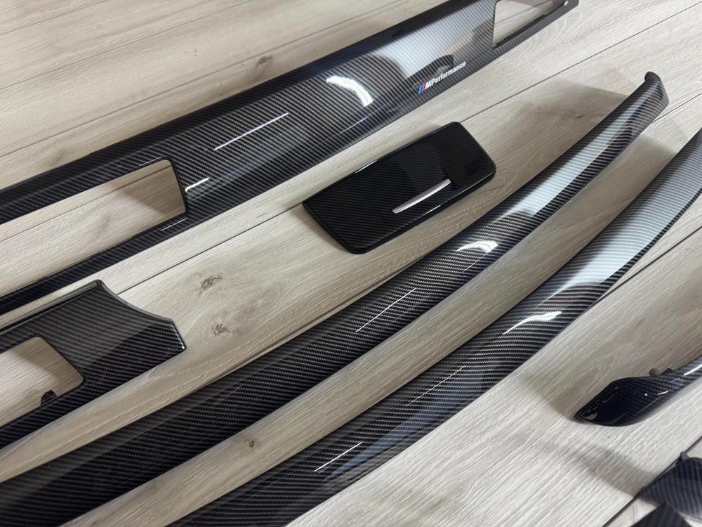 BMW E90 E91 Interior trim set NON IDRIVE ! Carbon FIBER LHD