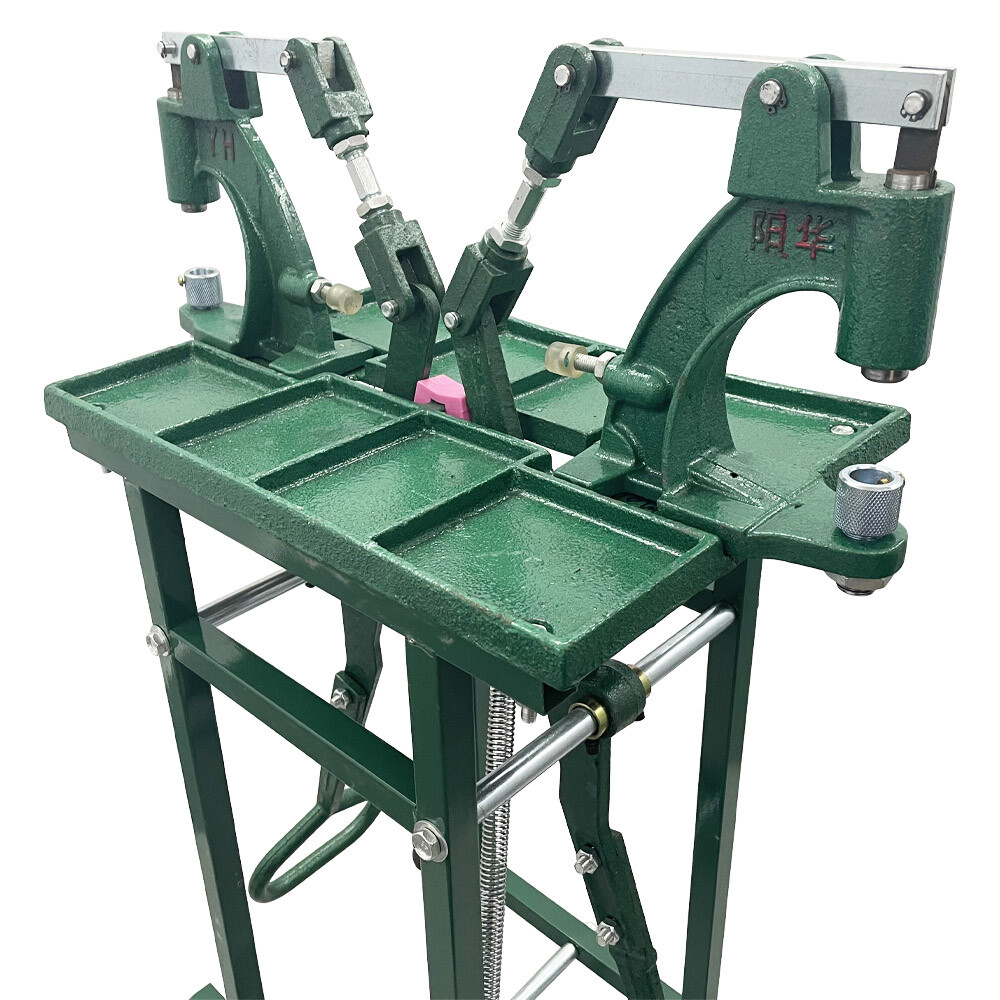 Double Hand Button Press Binding Hand Press.