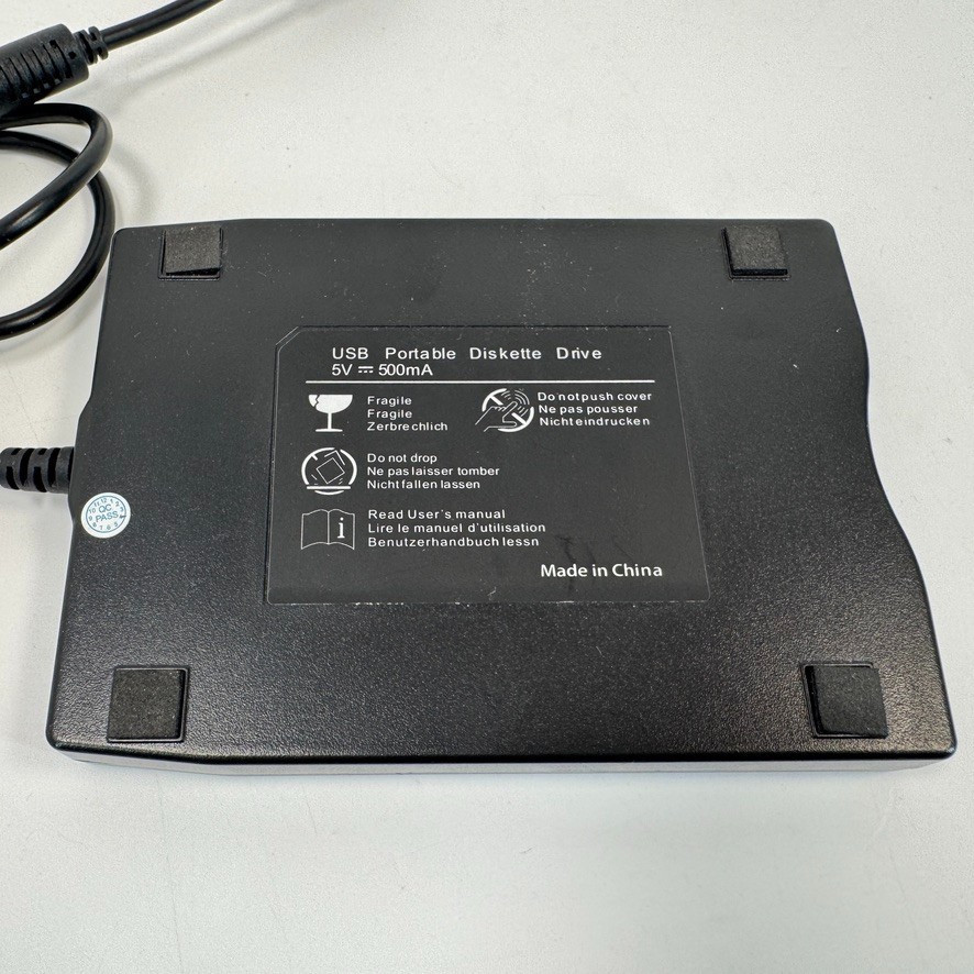 Unbranded Portable External USB 3.5" Floppy Disk Drive Unit