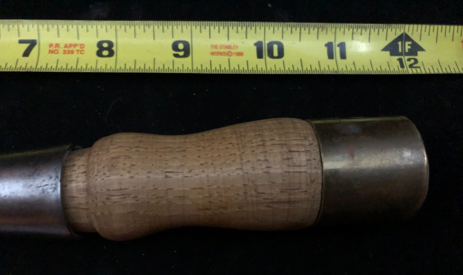 Vintage Douglass Mfg Co 3/8" Socket Mortice Wood Chisel Lam. Steel