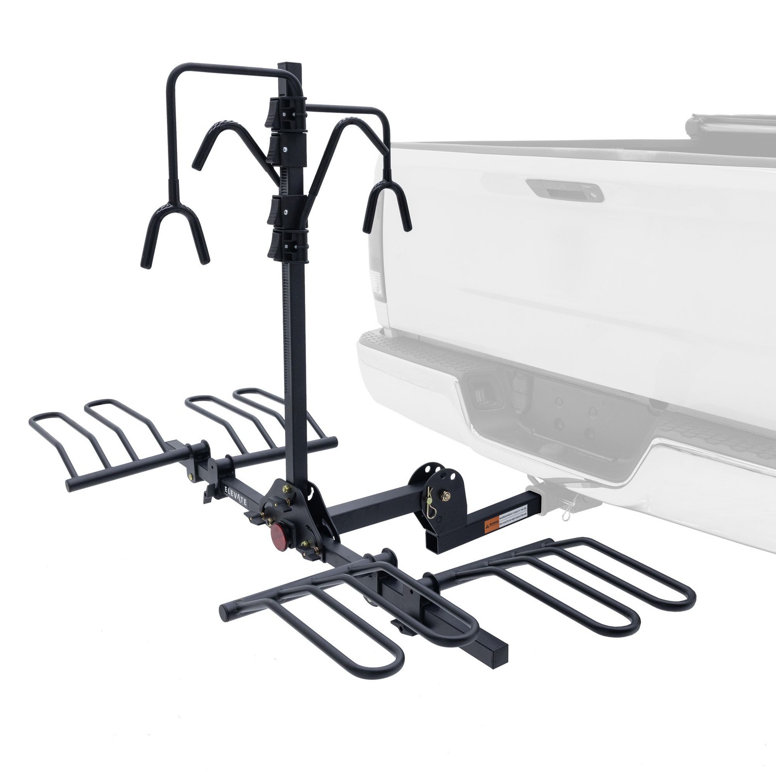 Elevate Outdoor Hitch-Mounted 4 Bike Platform Rack