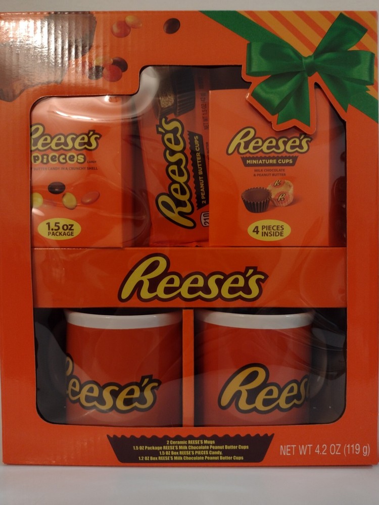Reeses Mugs And Chocolate Gift Box