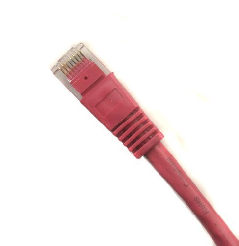 RiteAV Cat5e Network Ethernet Cable Red 50ft