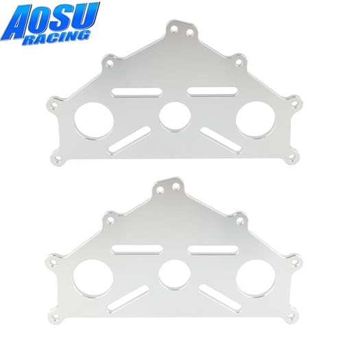 Engine Safe Stand Adapter Plate Compatible with Chevy LS LT Engines LS1