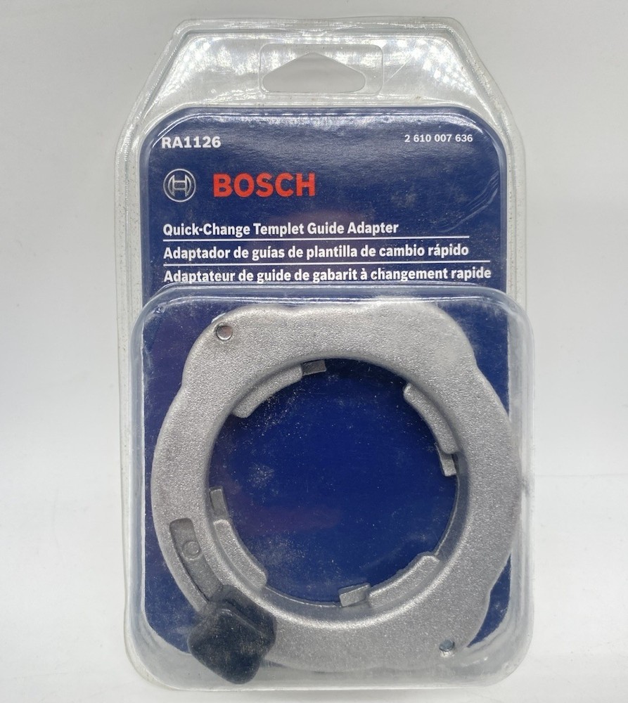 Bosch RA1126 Quick Change Template Guide Adapter NIB