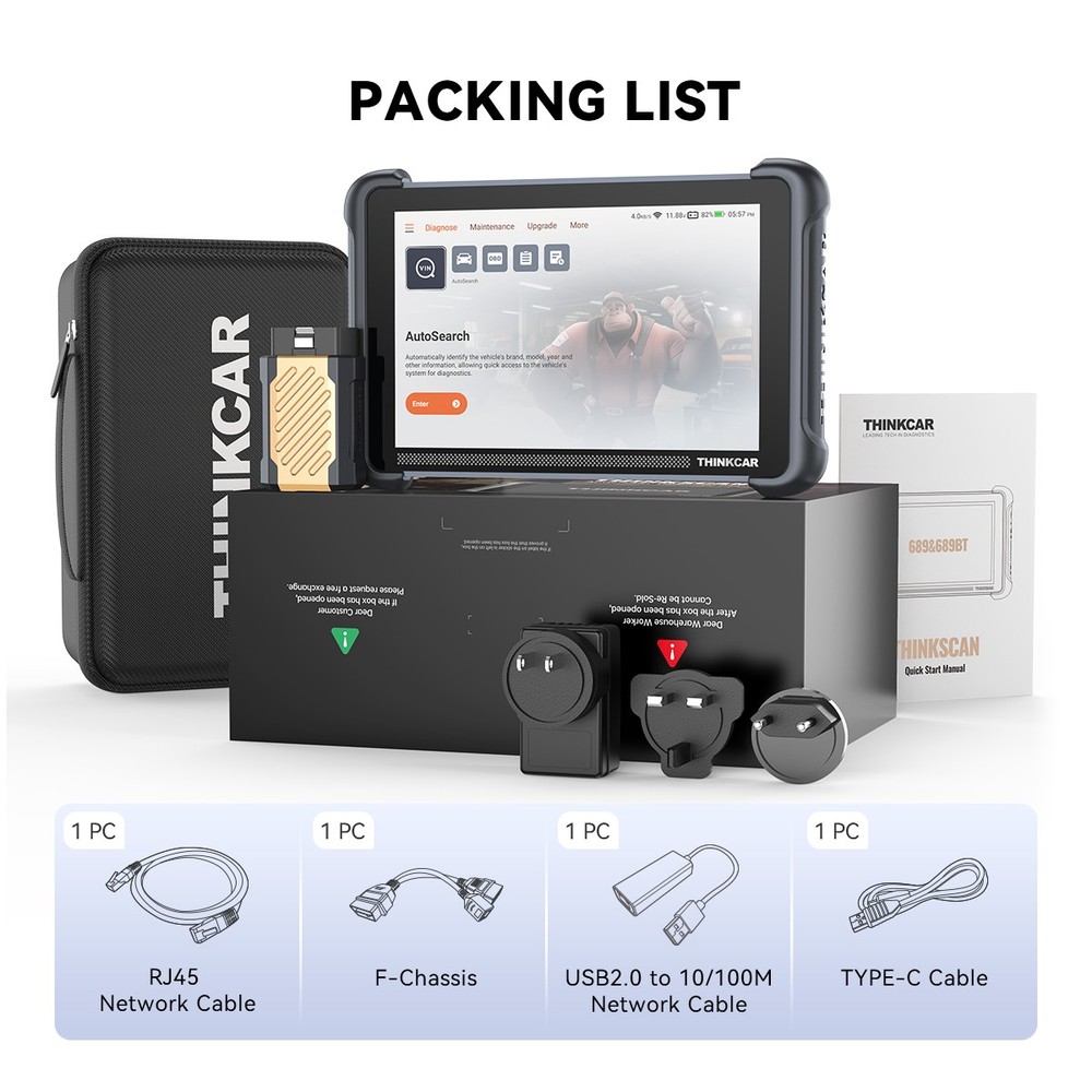 Thinkscan 689BT All System OBD2 Diagnostic Scanner 34+Reset TPMS Key Programming