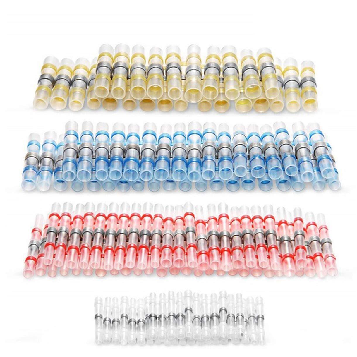 1000PCS Waterproof Solder Stick Seal Sleeve Heat Shrink Butt Wire Connectors Kit