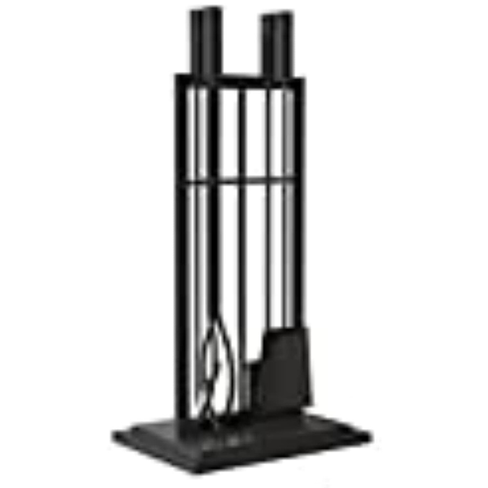 Fireplace Tool Set, Black, 5-Pc.