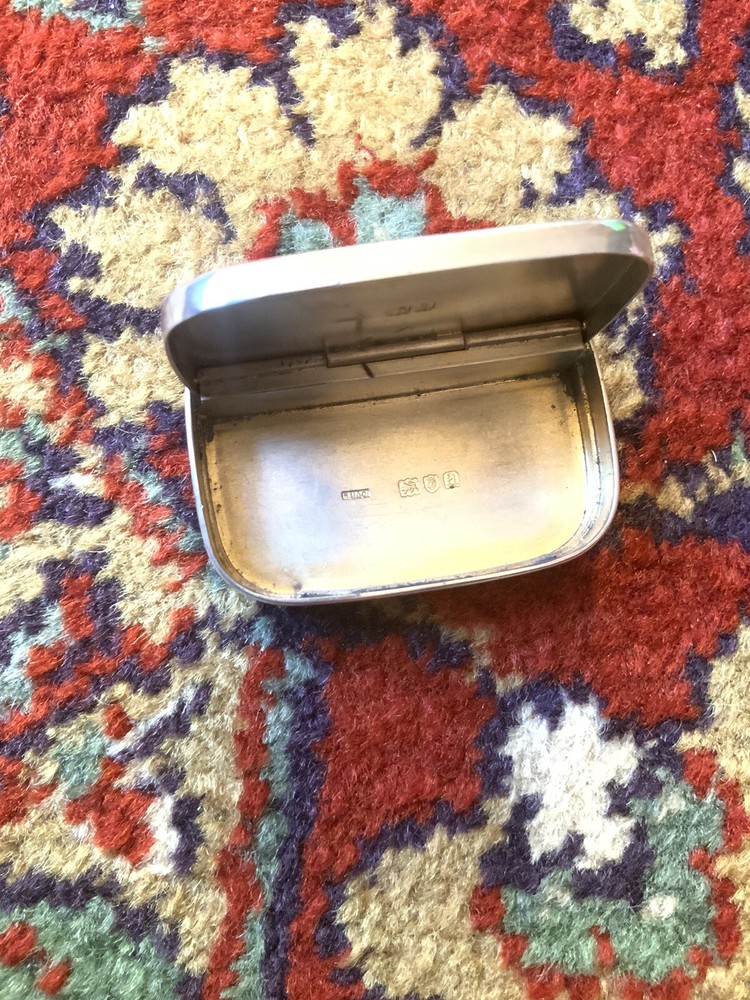 Sampson Mordan Hallmarked Solid Silver Match / Vesta Case 1896 Trick Opening
