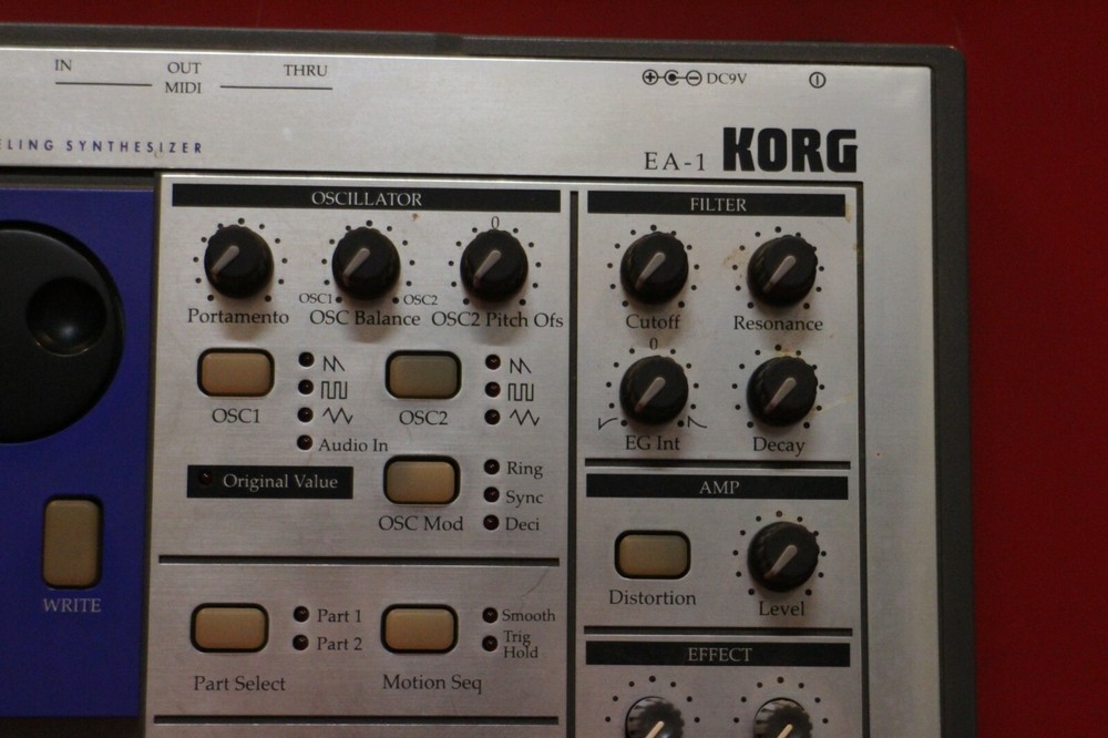 USED Korg Electribe EA-1 Analog Modeling Synth Sequencer EA 1 U1369 220420