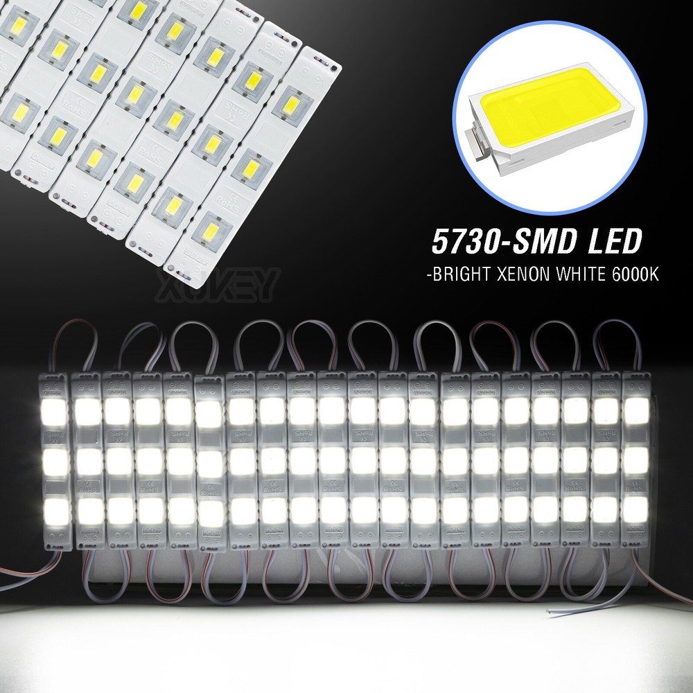 60 LED Interior Lights12V LED Interior Light Cargo Module Enclosed Trailer Van