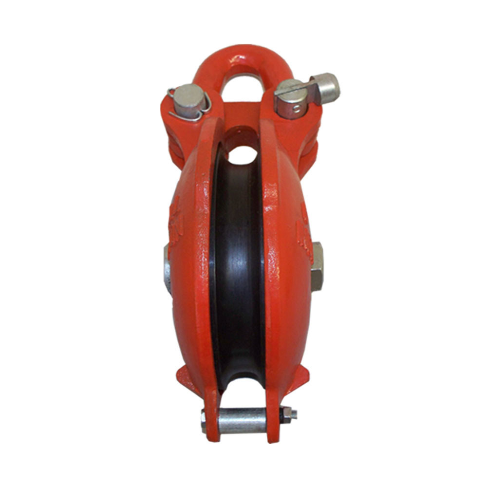 3 Ton Bail Snatch Block Hoist Rig-ging Shackle Wire Rope 4" Pulley