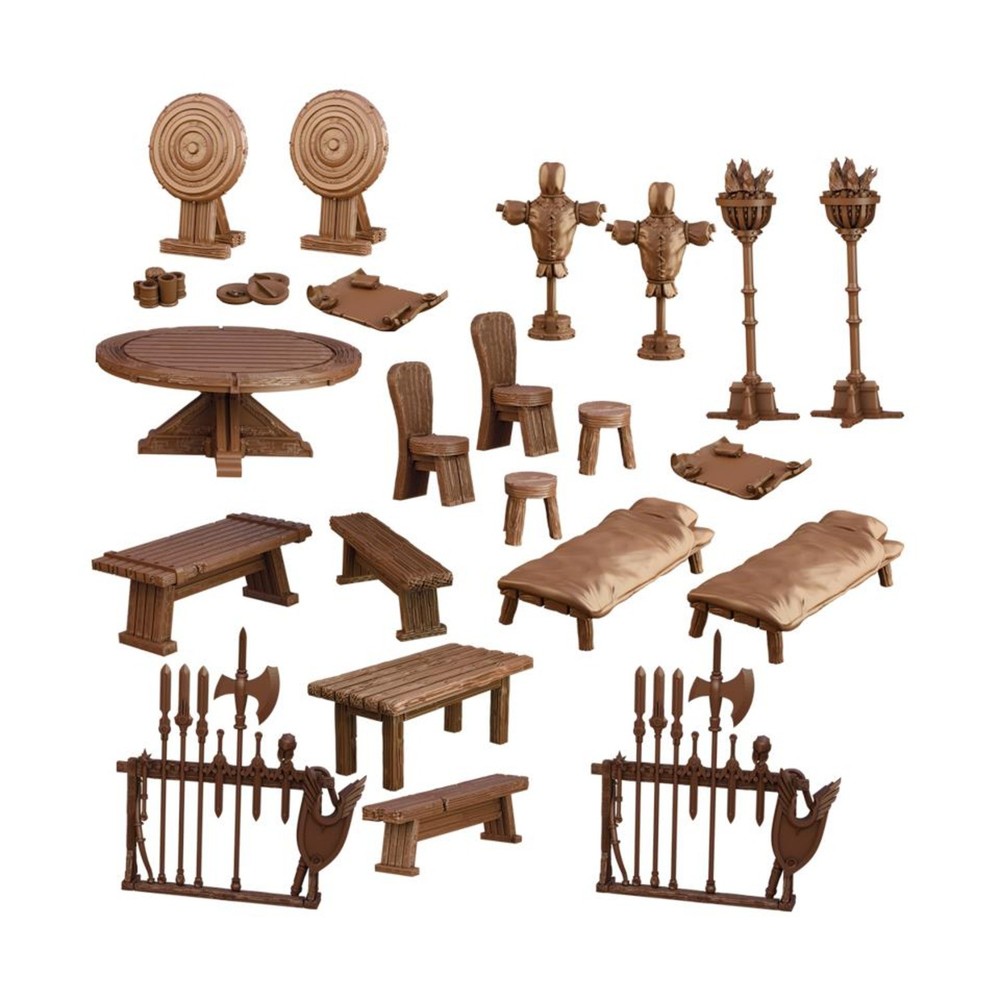 Mantic Fantasy Terrain 28mm Guard Barracks New