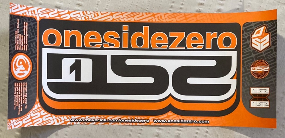 Onesidezero 2001 Two-Sided Matte Promo Poster Is This Room Getting Smaller N